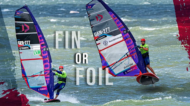 20+ knots and waves! Fin or Foil? - Multivan Winds...