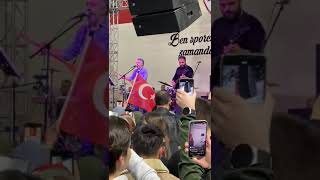 Ali̇ Kinik Yansin Ankara Eski̇şehi̇r Ülkü Ocaklari Konseri̇ Hüseyi̇n Güven