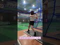 【HOW TO 動画】インコースの捌き方！ #shorts #バッティング #野球女子