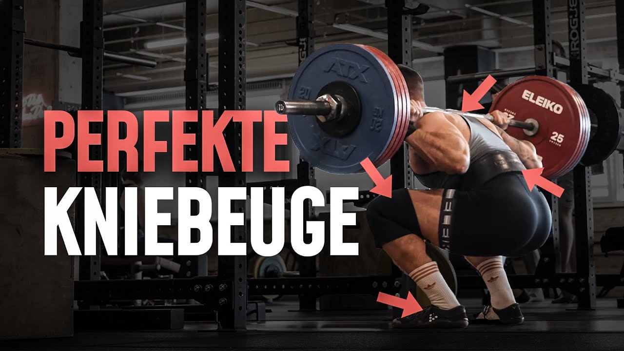 Perfekte Kniebeuge: Technik für MASSIVE Squats