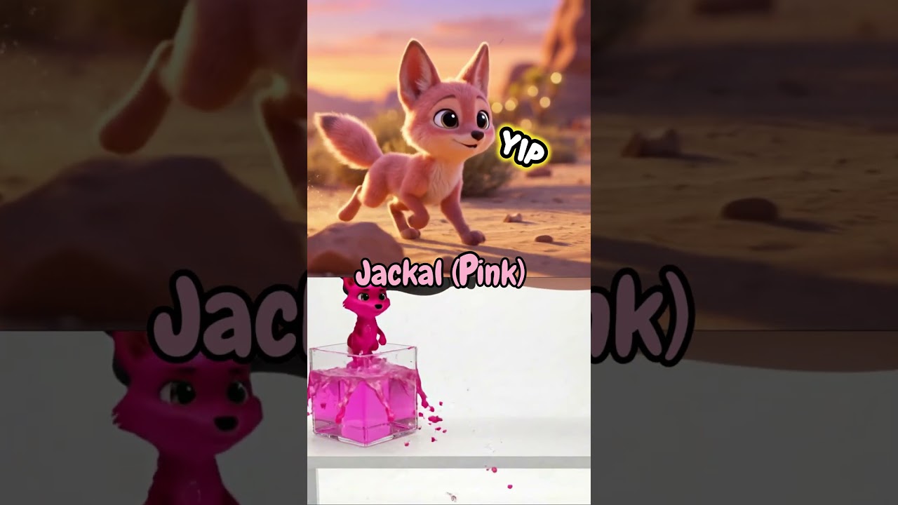 I J K L Impala Jackal Kudu Lion – Rainbow Pink Blue Purple | ABC Animals Colors Song for Kids