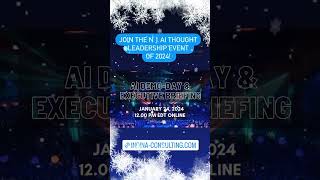 ➡️www.indina-consulting.com/ai-demo-day-executive-briefing-2024 ❄️❄️❄️#AI #2024 #HNY2024 Executive Briefing On Ai With Mission2mars Academy