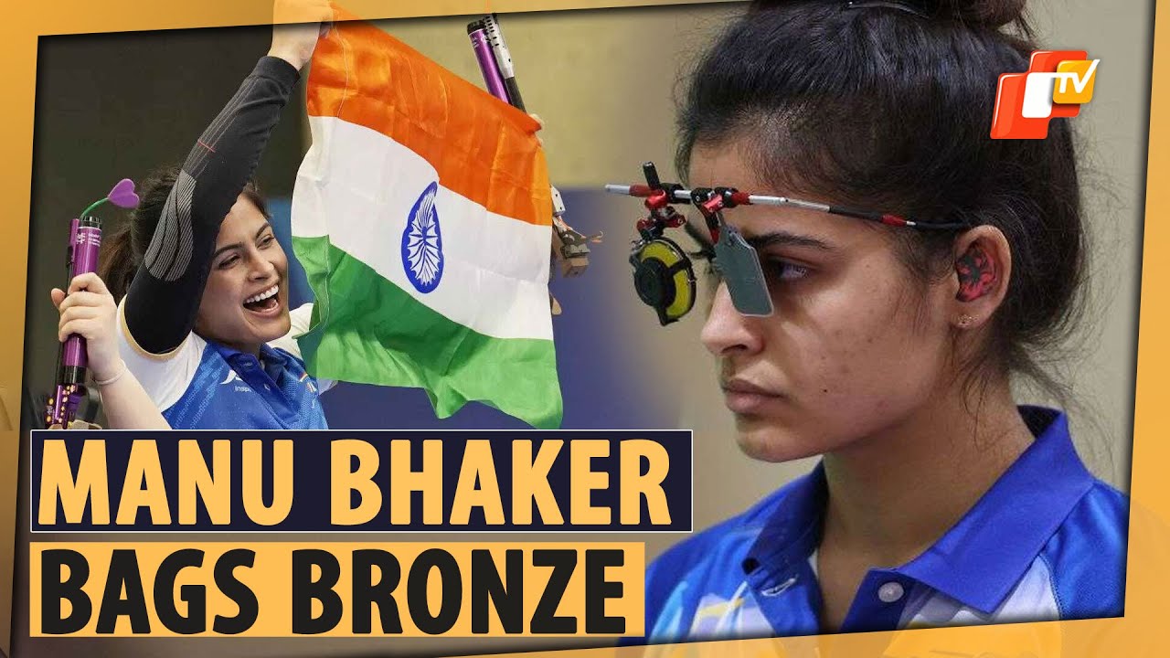 Paris Olympics 2024: Manu Bhaker Bags Bronze, First Indian Woman To Win ...