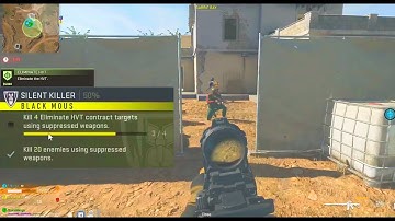 Eliminate 4 HVT Contracts Using Suppressed Weapons | DMZ