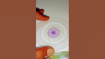 SPIROGRAPH SATISFYING ART #spirograph #spirographtutorial #shorts #short #2024 #satisfying