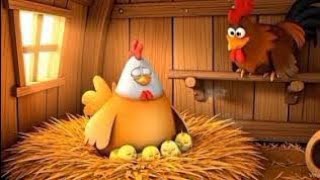 Mama Huhn und ihre Küken 🐥 | Fröhliches Kinderlied &amp; Bauernhof-Rhythmus für Vorschulkinder