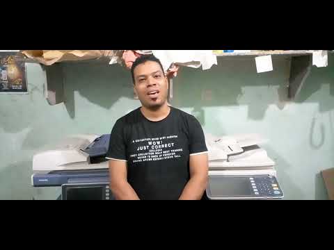 مسح وتنصيب سوفت وير طابعة توشيبا 2555 3055 3555 4555 5055