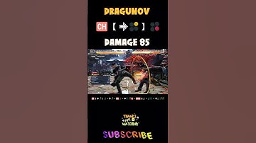 Dragunov combo tekken8 I Dragunov counter hit combo tekken8#Dragunov#Tekken8#combo