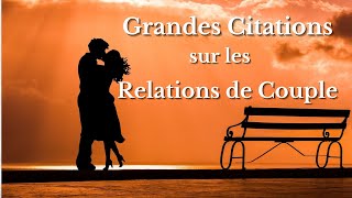 les meilleurs citations sur le couple