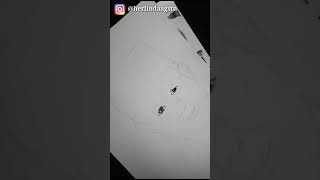 Proses Menggambar Sketsa Wajah BJ Habibie by DELI' Art