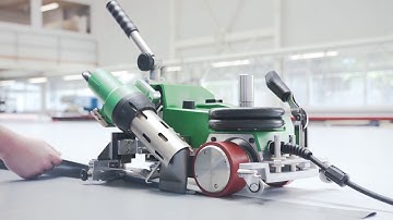 Leister UNIPLAN 300/500 Automatic Welder for Tarpaulin Welding, Tent Welding & Banner Welding