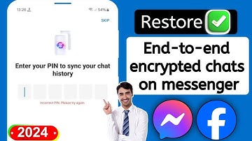 How to Reset End-to-end Encrypted Chat PIN Code on Messenger | Forgot Messenger PIN code