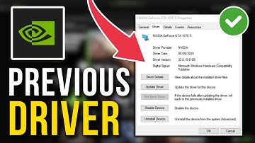 How To Downgrade To Older NVIDIA Driver Version - Full Tutorial