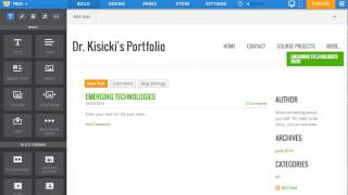 Weebly Navigation and Titles