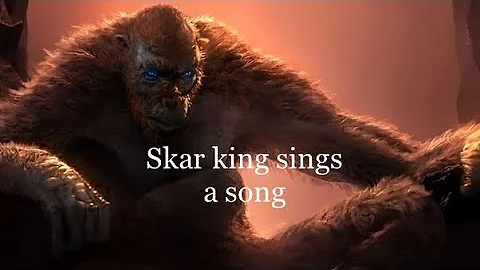 Skar king sings a song(Godzilla x Kong: The New Empire) by @AaronFraserNash -Live action version