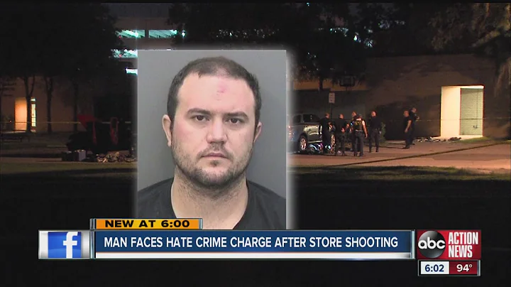 Man faces hate crime charge after store shooting