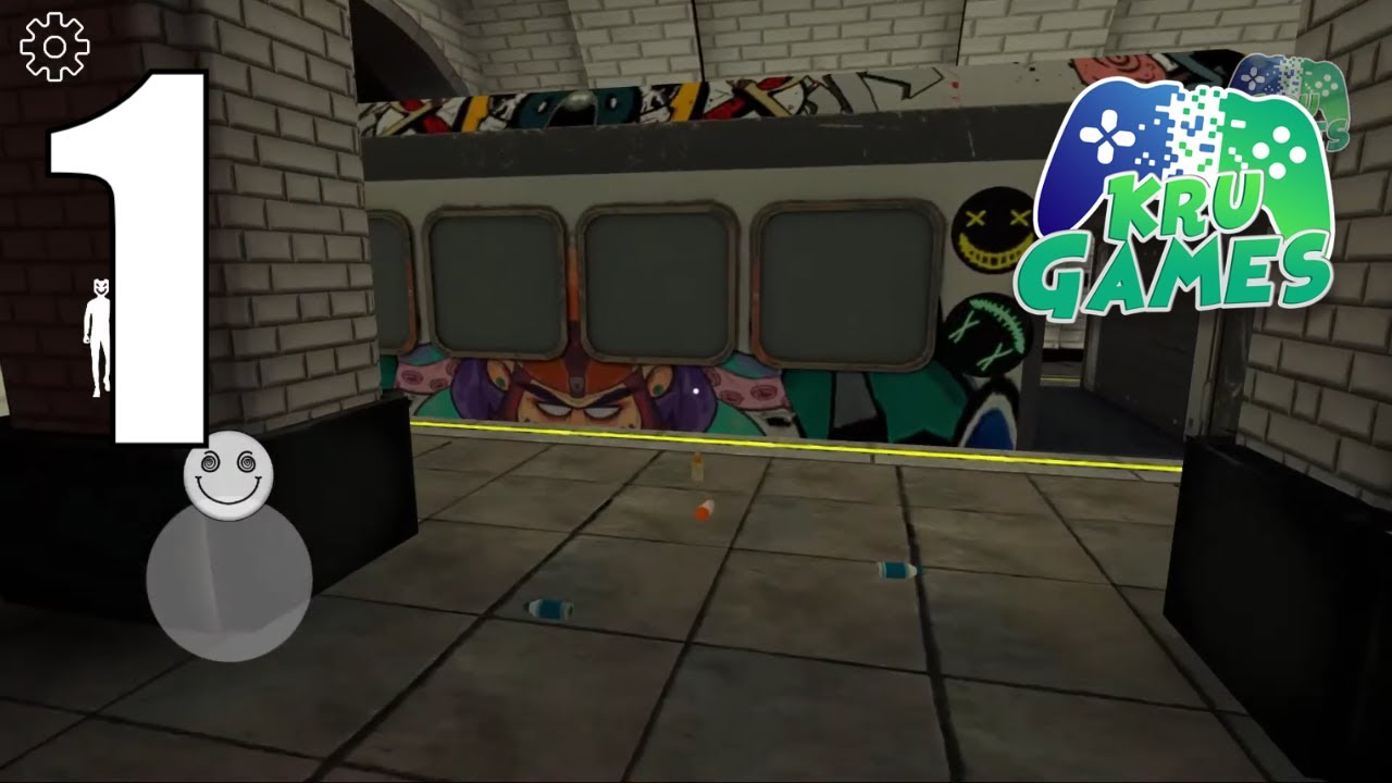 Smiling-X 2: The Resistance survival in subway. Gameplay Walkthrough #1 (Android, IOS)