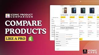 How to Create Product Comparison Tables in Shopify(No Code) | Iconic Product Comparison App Tutorial