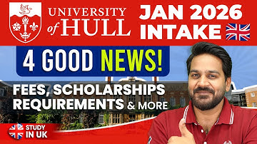 University Of Hull: 4 Good News for International Students in 2026 | Hull University UK