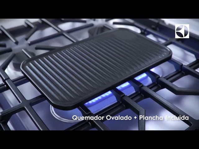 Ripley - ELECTROLUX COCINA A GAS 76XGD 5 QUEMADORES