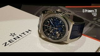 Революционная новинка Zenith El Primero 21 с точностью 1/100 сек.