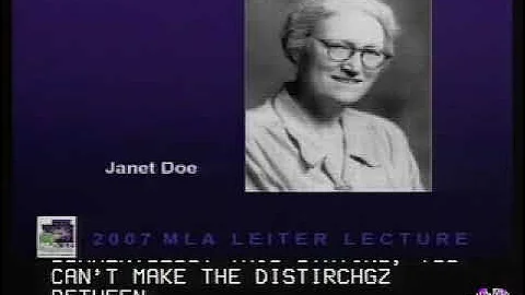 2007 Leiter Lecture: Laws, Leaders and Legends of the Modern NLM