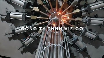 Sản xuất khung xương túi lọc bụi bằng công nghệ hàn điểm | Thiết bị lọc bụi | Xử lý bụi công nghiệp