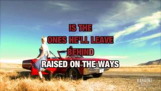 Video thumbnail of "Small Town Southern Man : Alan Jackson | Karaoke with Lyrics"