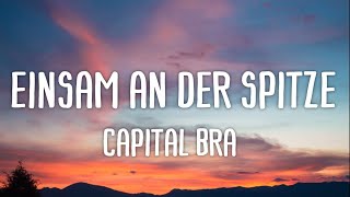 Capital Bra - Einsam an der Spitze (Lyrics)