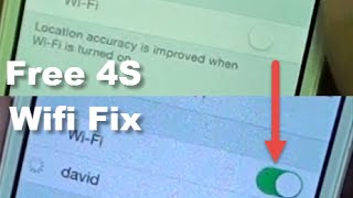 Iphone 4s Free Fix Wifi Grayed Out And Disable Issue Easily Youtube