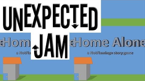 powerpoint game no press button (Home Alone - an Unexpected Jam game)