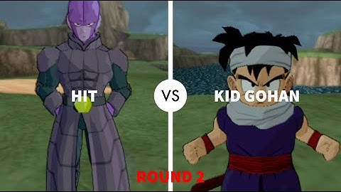 Kid Gohan VS Hit | Round 2 | Dragon Ball Z: Budokai Tenkaichi 4 | Very Hard CPU VS CPU