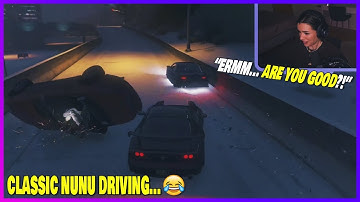 Classic Nunu Driving In A Race...😂 | GTA RP NoPixel 3.0