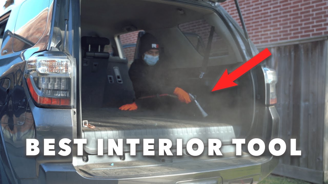 The Tornador Car Cleaning gun is a game changer for interior Detailing! 