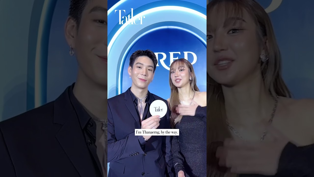 Spotted: Jaylerr and Thanaerng at the Fred gala dinner in Bangkok, Thailand