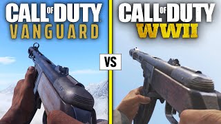 Call of Duty WW2 vs VANGUARD [2021] — Weapons Comparison screenshot 4