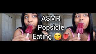 [ASMR] Wet Popsicle Eating 😁
