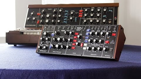 Behringer Model D, Sub Bass Monster Synth