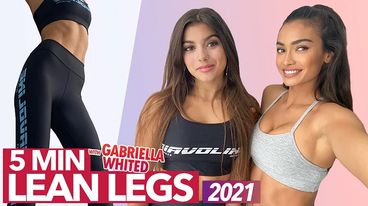 KELLY GALE x GABRIELLA WHITED || 5 MIN LEAN LEGS (...