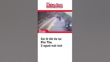 Sạt lở đất đá tại Phú Thọ, 3 người mất tích | Tin tức 24h