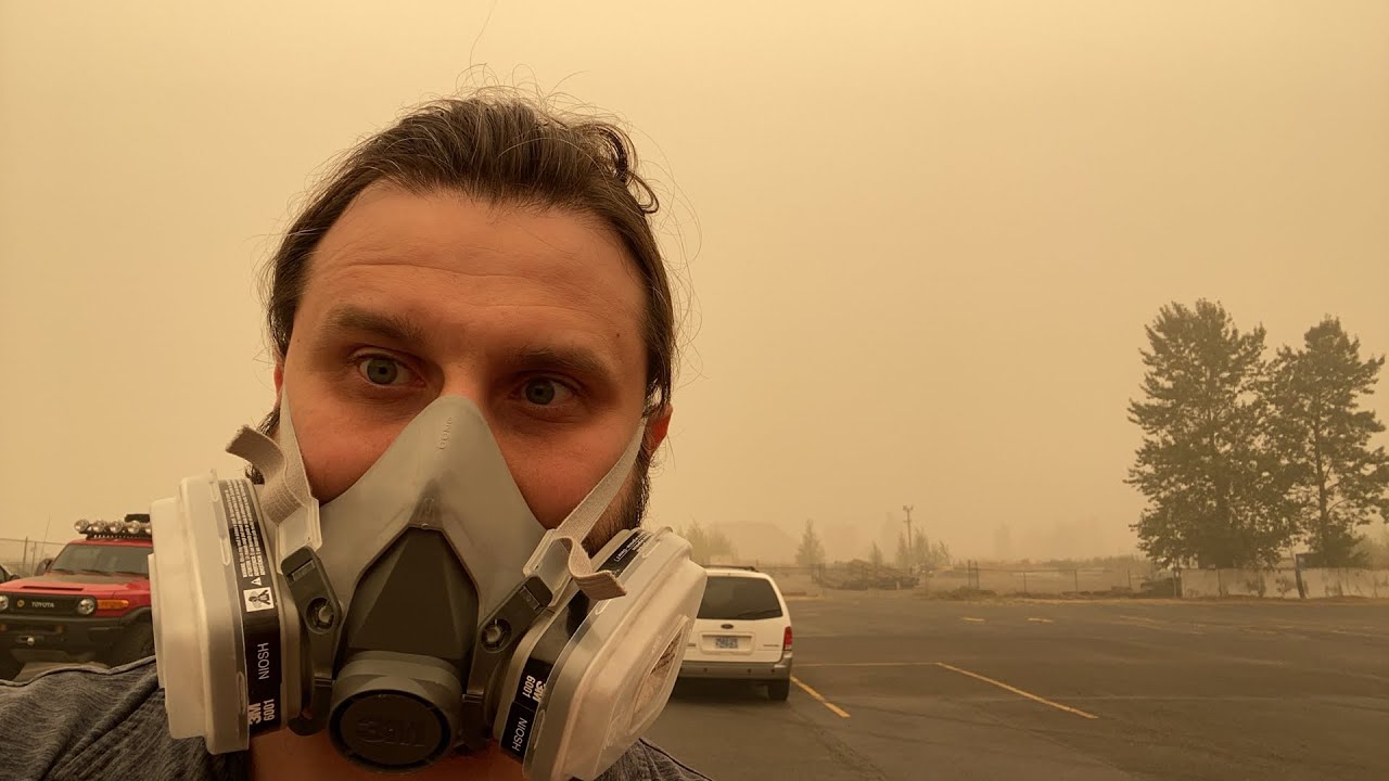 The worst air quality is in Portland Oregon due to the wildfires