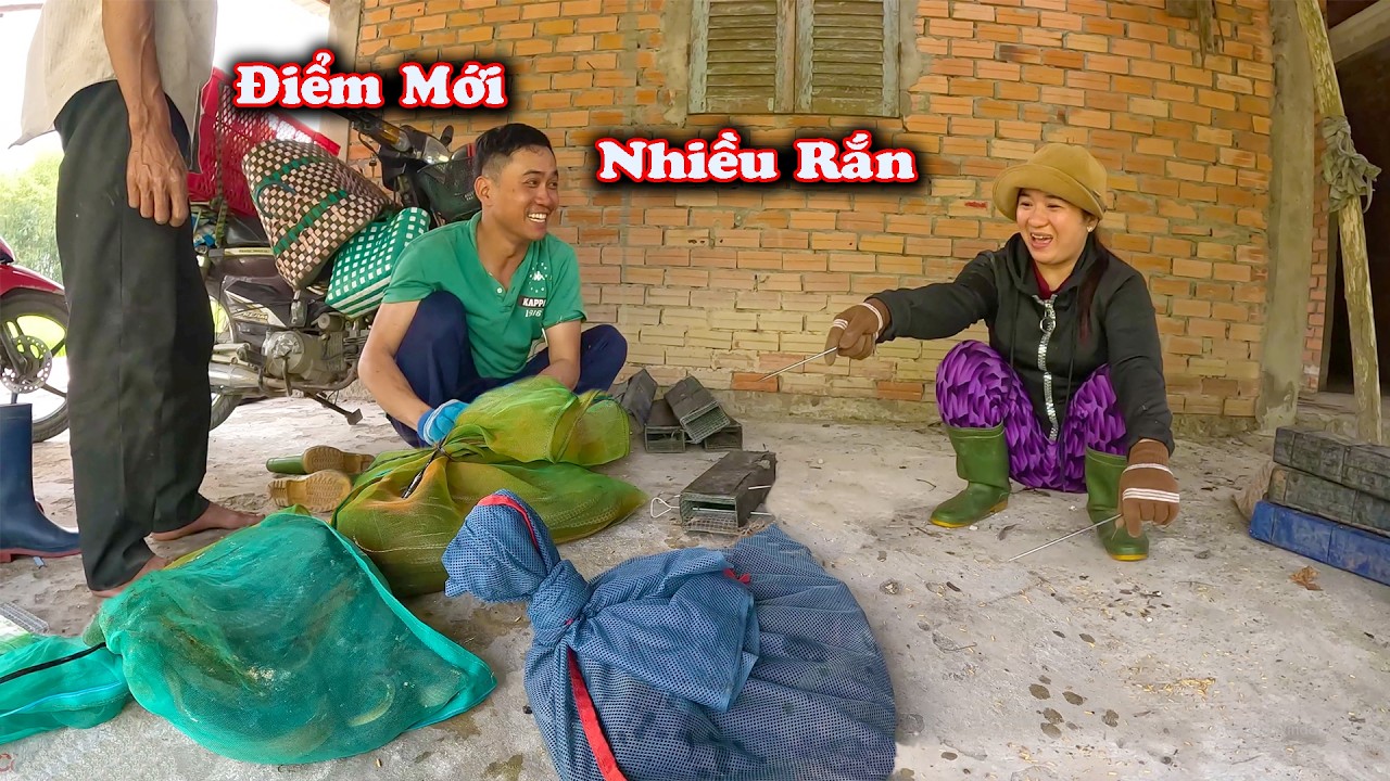 Căn Nhà Hoang Cạnh Bờ Sông Rất Nhiều RẮN Lớn # CSBR # 470