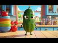 Cucumber Song for Kids 🥒 | Cucumber in Salad Bowl | Nursery Rhymes &amp; Baby Songs