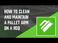 How To Clean and Maintain The Pallet Arms of Your ROQ Press