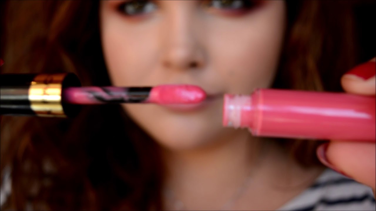 6 Rujuri ieftine si rezistente Max Factor lipswatch