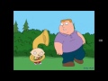 Family guy  stewie follows fat people around with a tuba