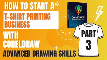 CorelDraw 2020 Designing and Drawing Skills Tutorial  [PART 3] - How to design a logo