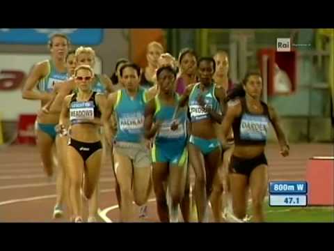 800m donne Golden Gala Roma 2010