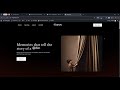Photography website project on wordpress