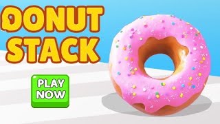 donut stack run race 3d game screenshot 5
